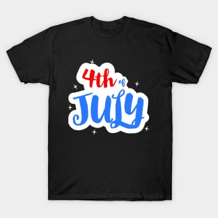 4th of July (v2) T-Shirt